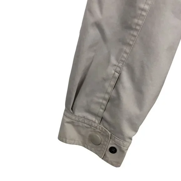 Vintage KnightsBridge  Bomber Jacket Lightweight Beige Mens L/G Casual - Picture 12 of 16